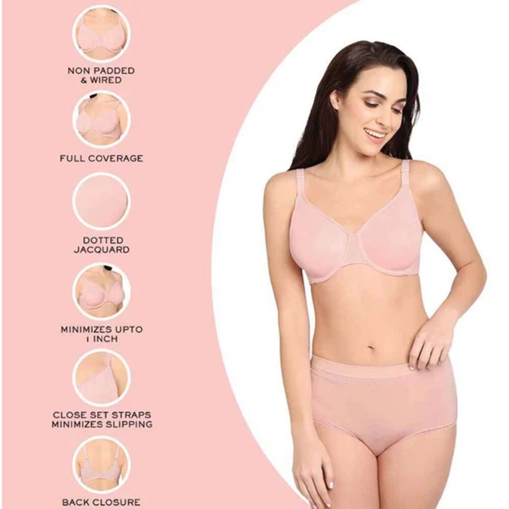 Wacoal Light Pink Full Coverage Underwire Bra - Picture 3 of 8